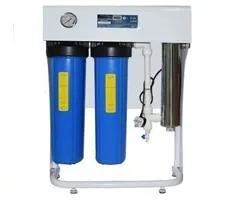 2 Stages 10 Inch Filtration System With UV